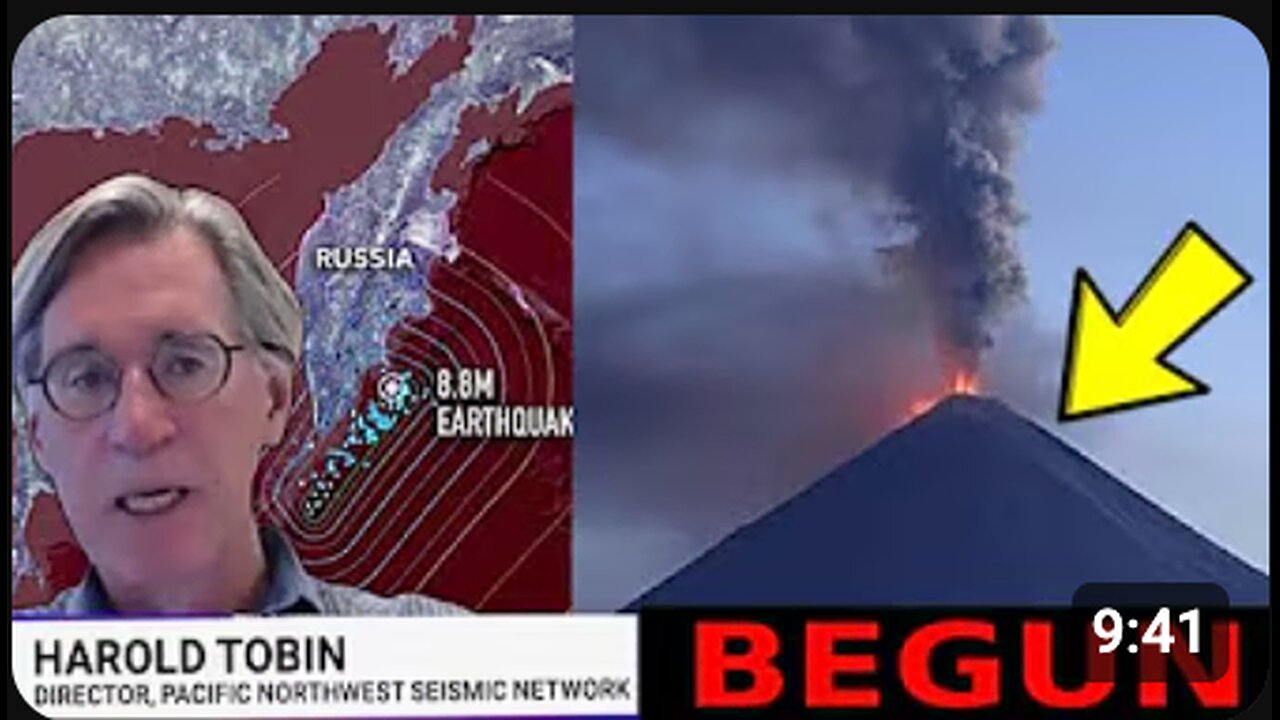 Russia Megaquake Hit — Now Pacific Volcanoes Wake Up Begins