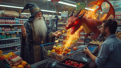 Wizard at the Supermarket 🧙‍♂️ | Magic Gone Wrong in the Modern World