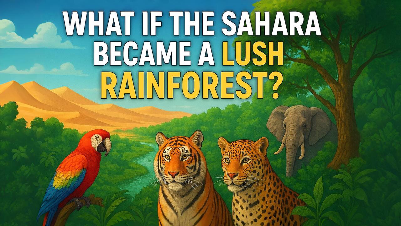 What If the Sahara Became a Lush Rainforest?