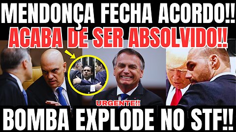 BOMBA! BOLSONARO ABSOLVIDO DE VEZ! ACORDO SECRETO EXPLODE E MORAES FICA SEM REAÇÃO!