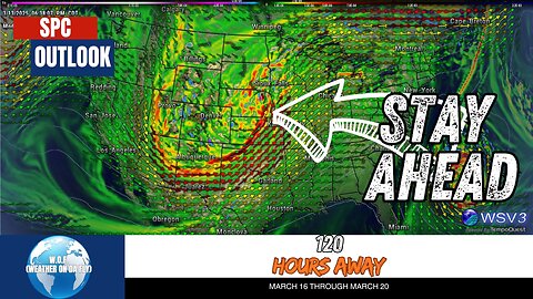 🚨 A New Severe Storm Threat: March 16-20 Outlook