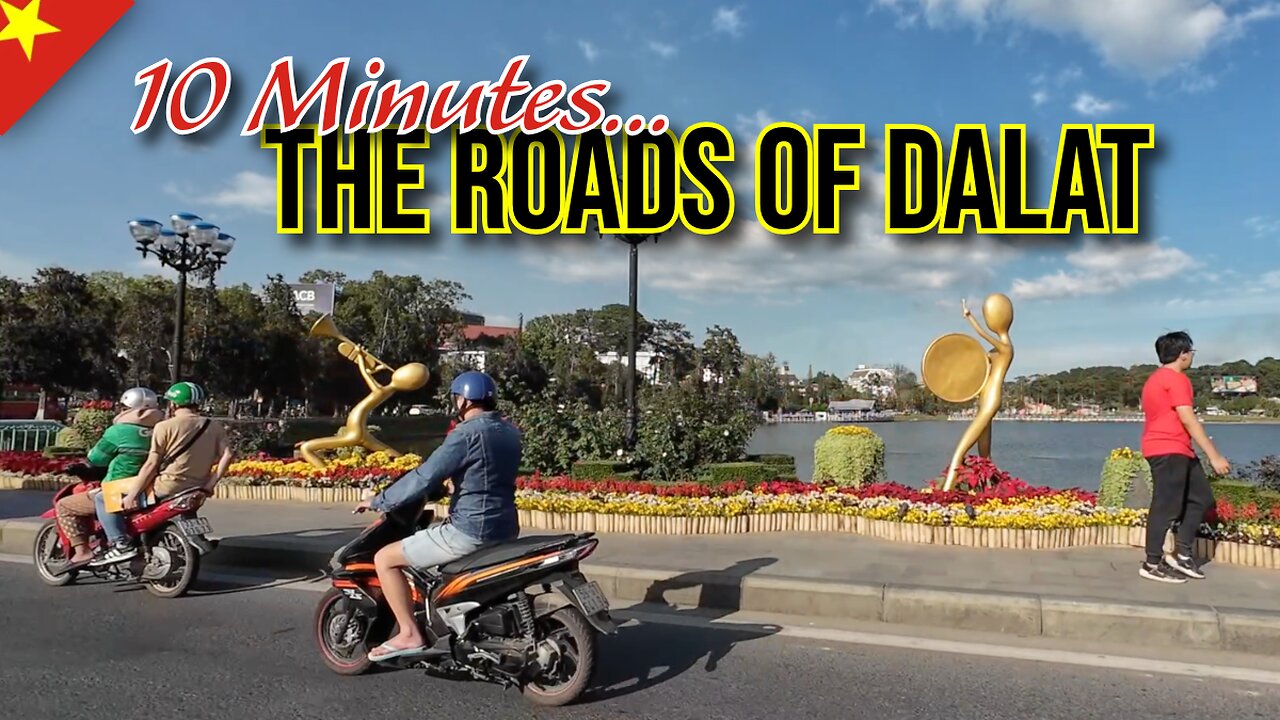 10 Minutes on the Cool Mountain Roads of Dalat 🇻🇳