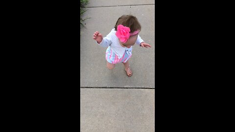 Tyler strolling.