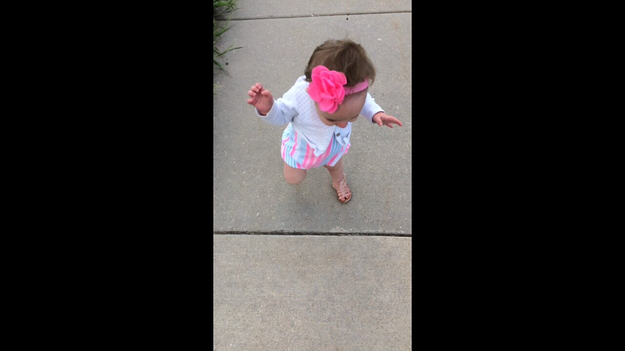 Tyler strolling.