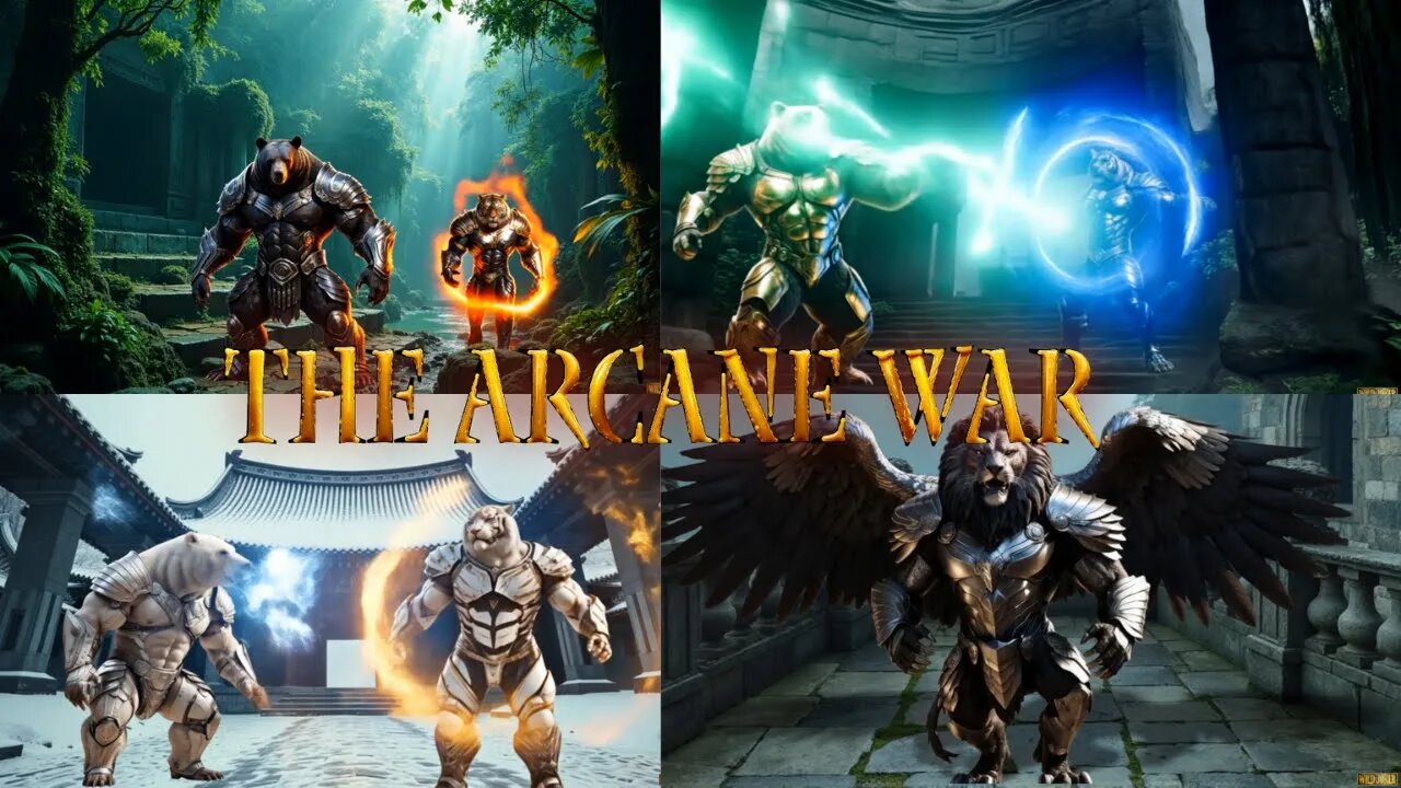 ⚔️ The Arcane War – 🐻 Bear vs 🐯 Tiger