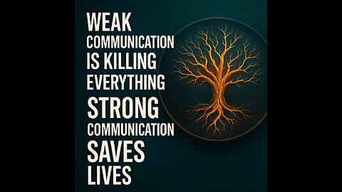Weak communication is destroying humanity.