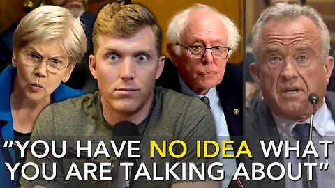 Bernie Sanders and Liz Warren TRY TO TRAP RFK Jr... he MADE THEM PAY