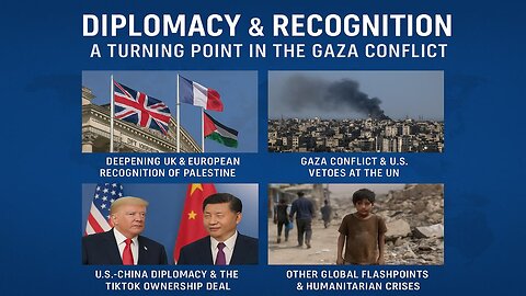 Diplomacy & Recognition: A Turning point In The Gaza Conflict #Palestine #BibleProphecy #Gaza