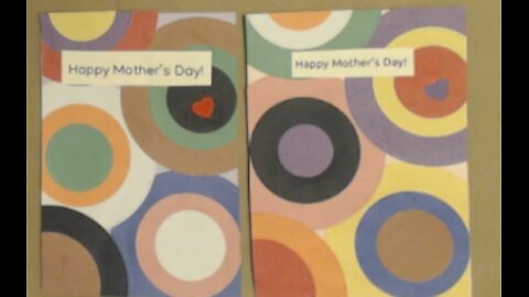 Making Cards for Mother's Day!