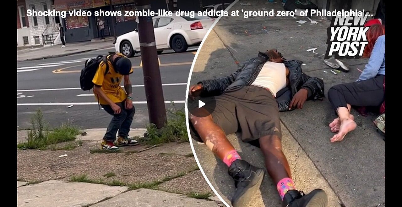 "People Transformed into 'Zombies' by Drug Addiction"
