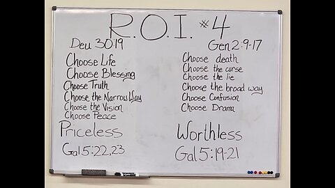 R.O.I. = Return On Investment #4 2025-06-06