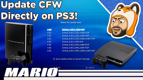 Update CFW Directly on a Jailbroken PS3 with Evilnat CFW!