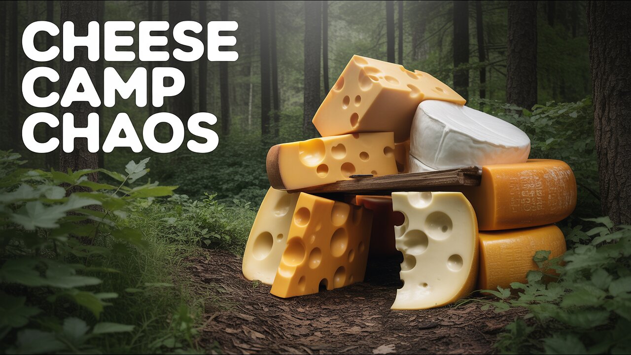 We Tried to Survive Camp With Only Cheese and Hope!