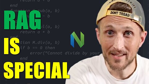 I Wasn't Expecting RAG to Be This Useful! (RAG+FIM in Neovim)