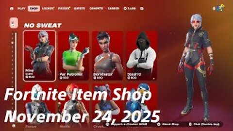 Fortnite Item Shop|November 24, 2025