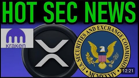 🟢XRP SEC HUGE ANNOUNCEMENT🟢
