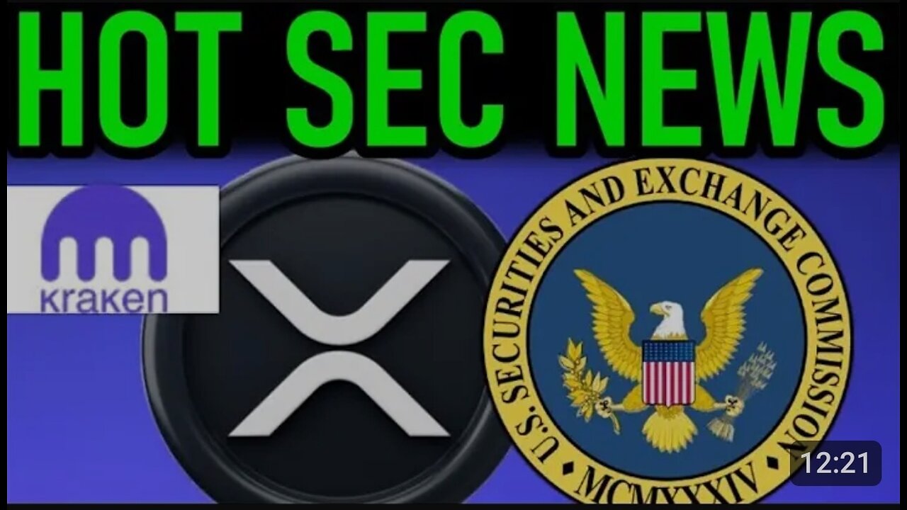 🟢XRP SEC HUGE ANNOUNCEMENT🟢