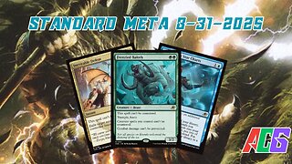 Watching The Standard Meta 08-25-25 to 08-31-25 | Magic the Gathering | MTG Metagame Analysis