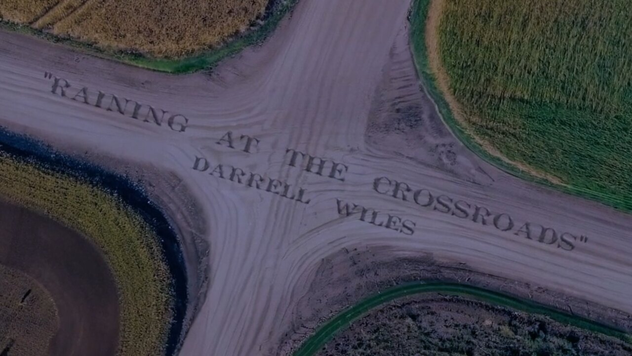 Raining At The Crossroads (Lyric Video) - Darrell Wiles