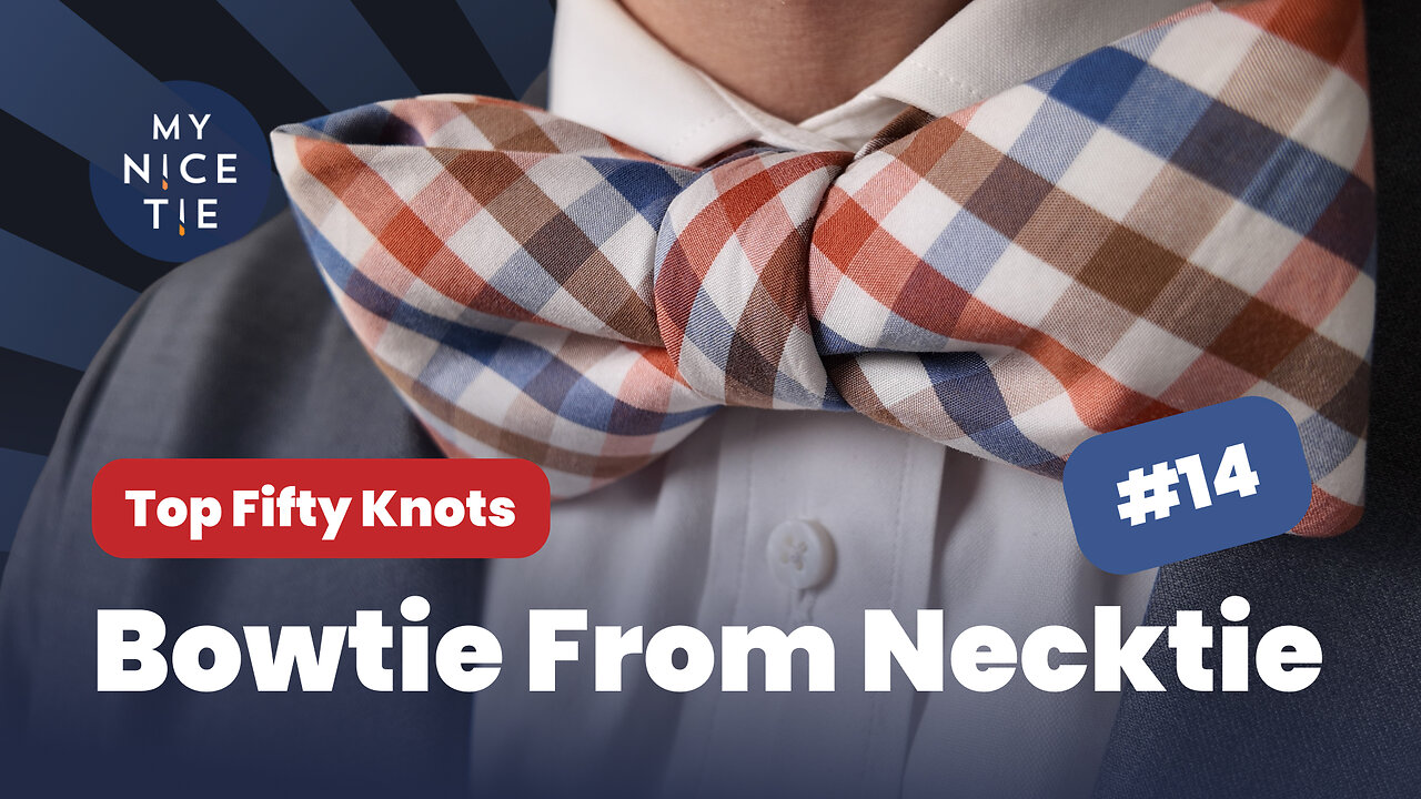 🤯 How to Tie a Tie: Bow Tie With Regular Tie #15 of the Top 50 Knots