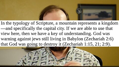 Zechariah 4:1-10 Part 2 (verses 6-10)