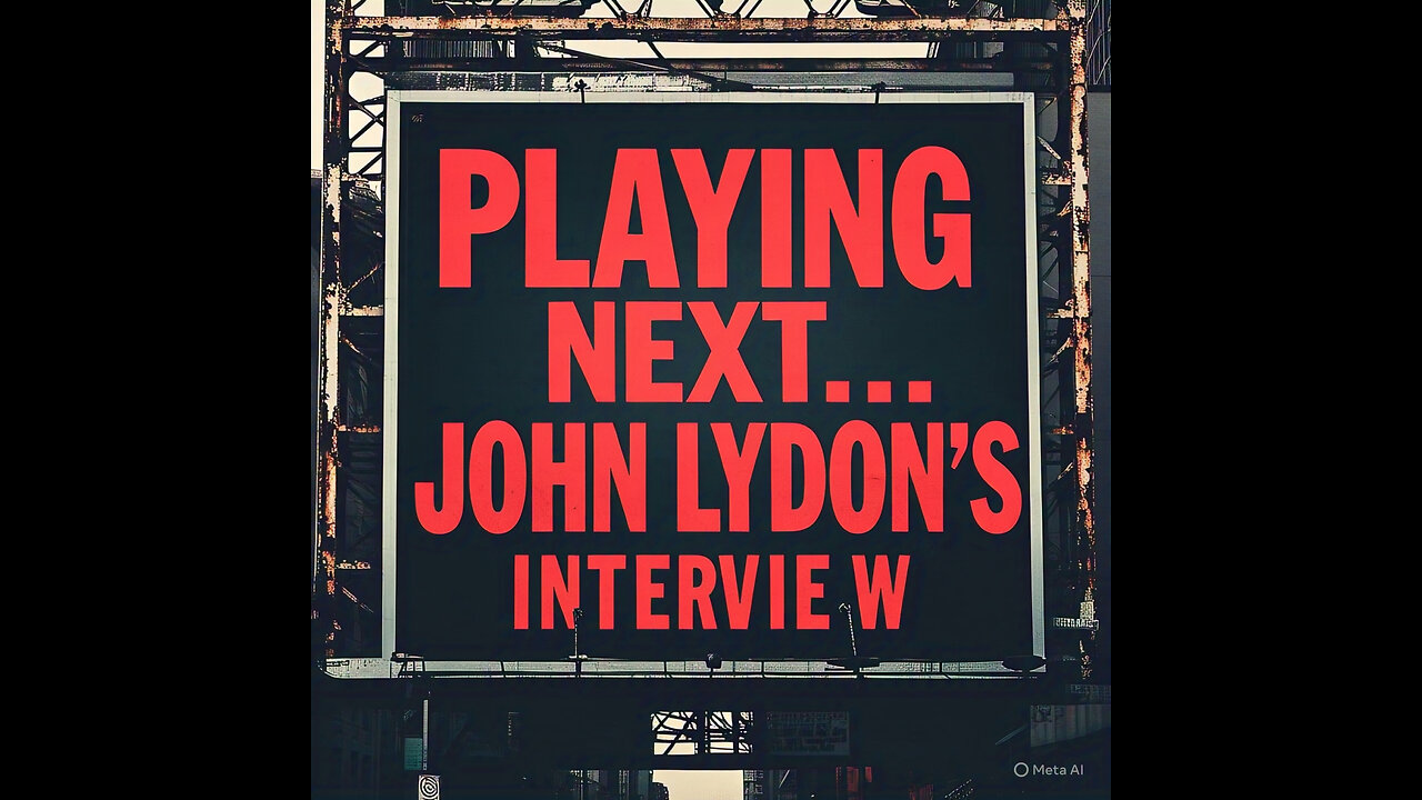 JOHN LYDON INTERVIEW
