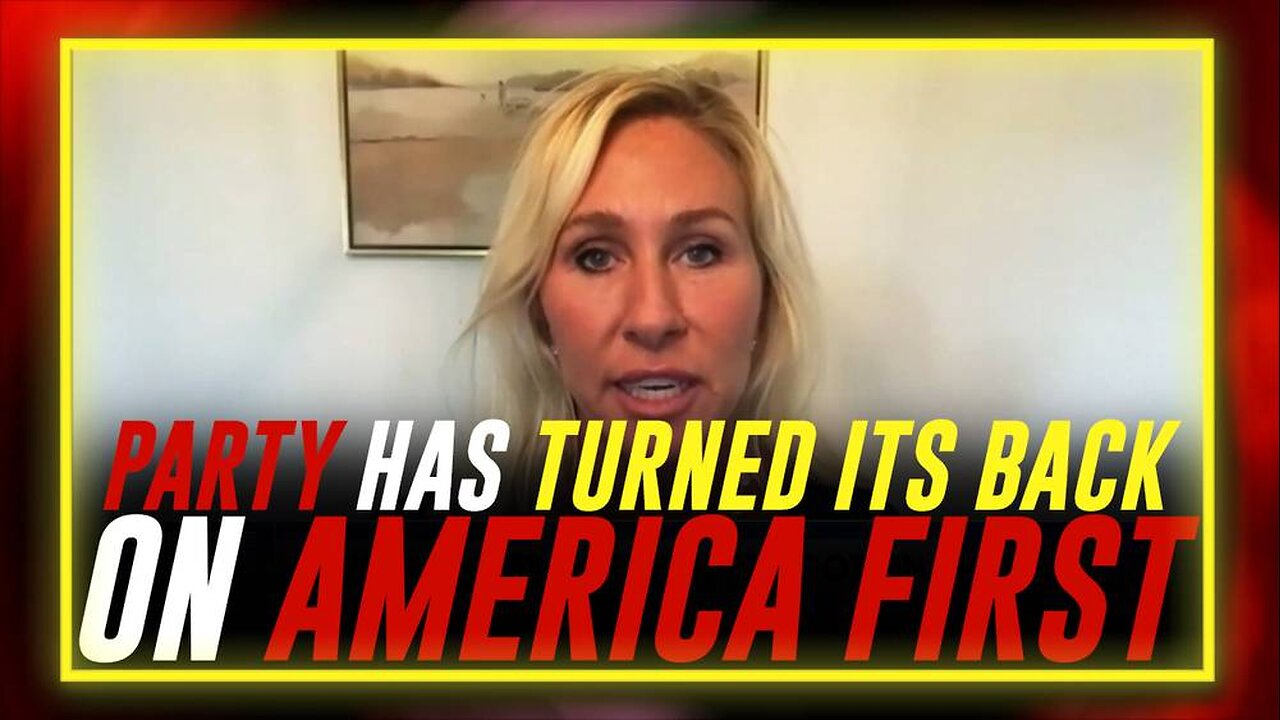 MTG Warns She Could Leave GOP — Party Has Turned Its Back On America First