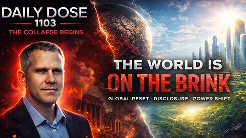 The World Is On The Brink | Josh Reid The Daily Dose