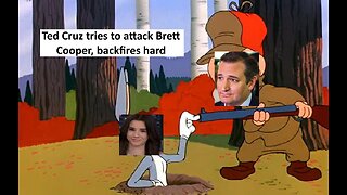 Ted Cruz tries to ratio Brett Cooper, backfires comically
