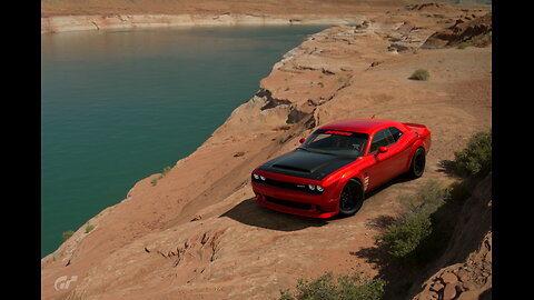 GRAN TURISMO 7- DODEGE DEMON IN STRYKER RED MONTAGE