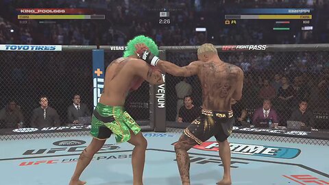 UFC spin kick Knock out