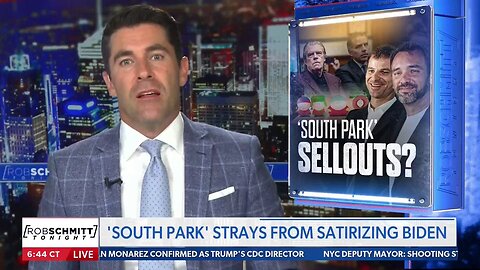 "South Park" has no problem skewering PDJT but left Biden alone
