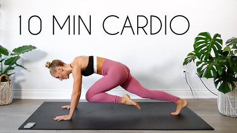 🔥 10 MIN CARDIO BLAST! 🏃‍♀️ No Equipment, At-Home Workout 💪 | Burn Fat Fast!
