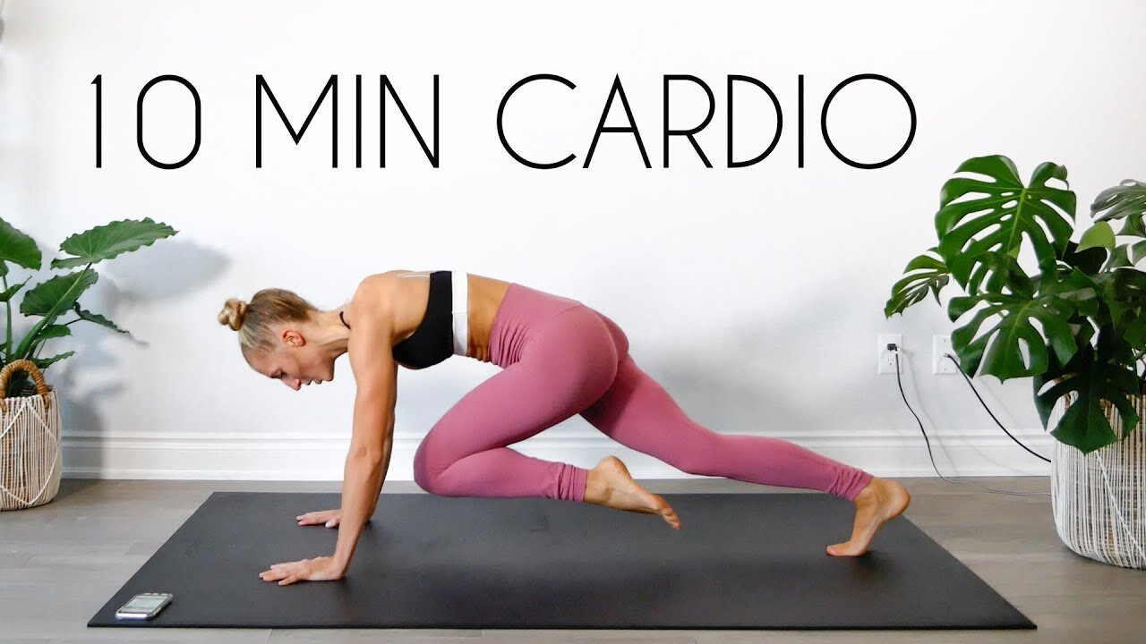 🔥 10 MIN CARDIO BLAST! 🏃♀️ No Equipment, At-Home Workout 💪 | Burn Fat Fast!