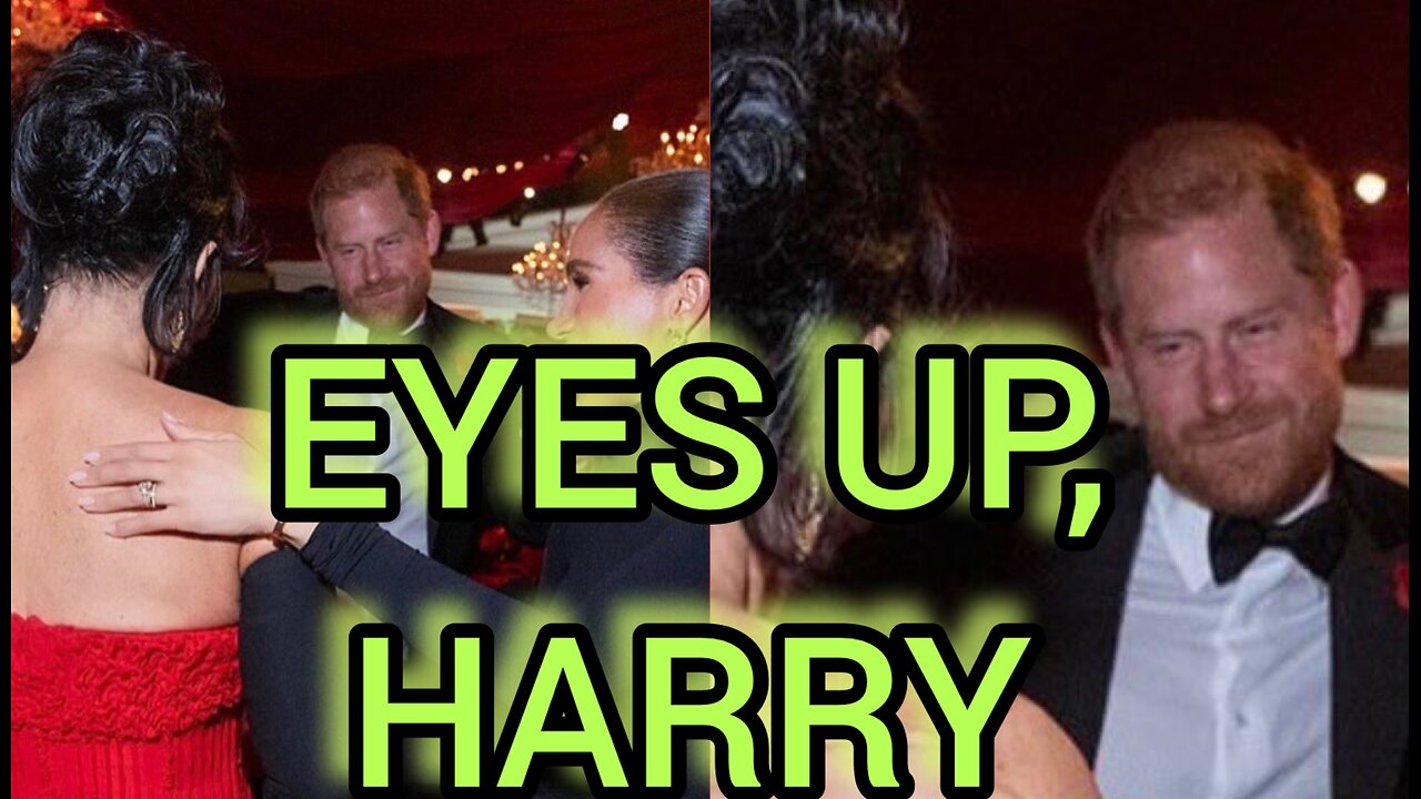 Drunk Prince Harry STARES at Kris Jenner BREASTS
