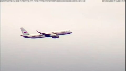 Russian government plane lands in Anchorage, Alaska