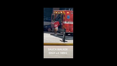 SAUCE WALKA SHOT x3 TIMES CRITICAL STATUS #surrealmookie #saucewalka #fyp #viral