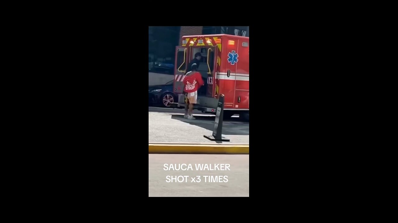SAUCE WALKA SHOT x3 TIMES CRITICAL STATUS #surrealmookie #saucewalka #fyp #viral