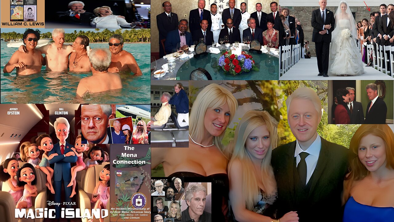 ( -0964 ) Jeffrey Epstein & The Clintons - Drug Trafficking, Sexual Blackmail, & Money Laundering Operations Worldwide - Get Your Cemetery Plots Ready