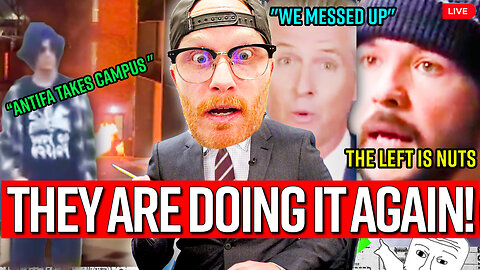 ANTIFA Sets Fires at UW Campus 🔥 | Tim Pool Calls Out Far-Left Tactics | Newsom Admits Woke Loss
