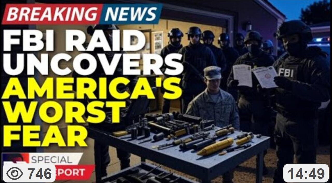🚨BREAKING: What FBI Found In This Quiet Michigan Garage Has Veterans ~ Losing Sleep Tonight! 5.16.25