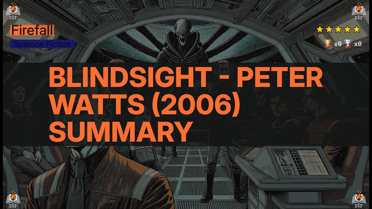 Blindsight - Peter Watts (2006) Summary (Firefall - 1)