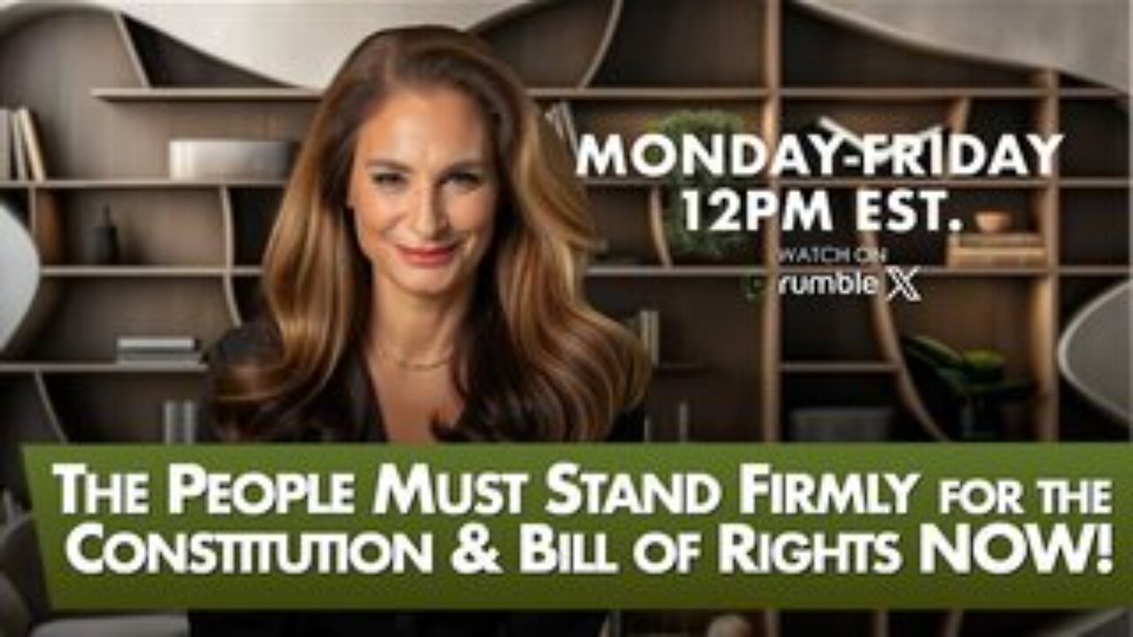 MORNINGS WITH MEL K The People Must Stand Firmly for the Constitution & Bill of Rights NOW