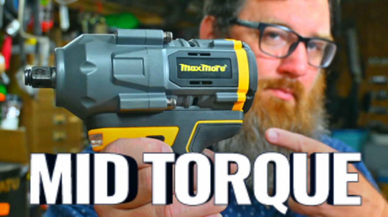 The Maxmore 20 Volt 1/2" Mid Torque Impact Wrench