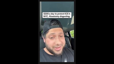 Paying 200 per day to demonstrate for the No Kings false flag protesters in New York City