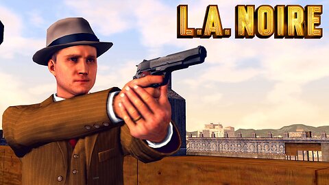 PS5 PRO LA NOIRE The Fallen Idol (Part 2 ) Movie Set Shoot Out, Homicide : The Red Lipstick Murder
