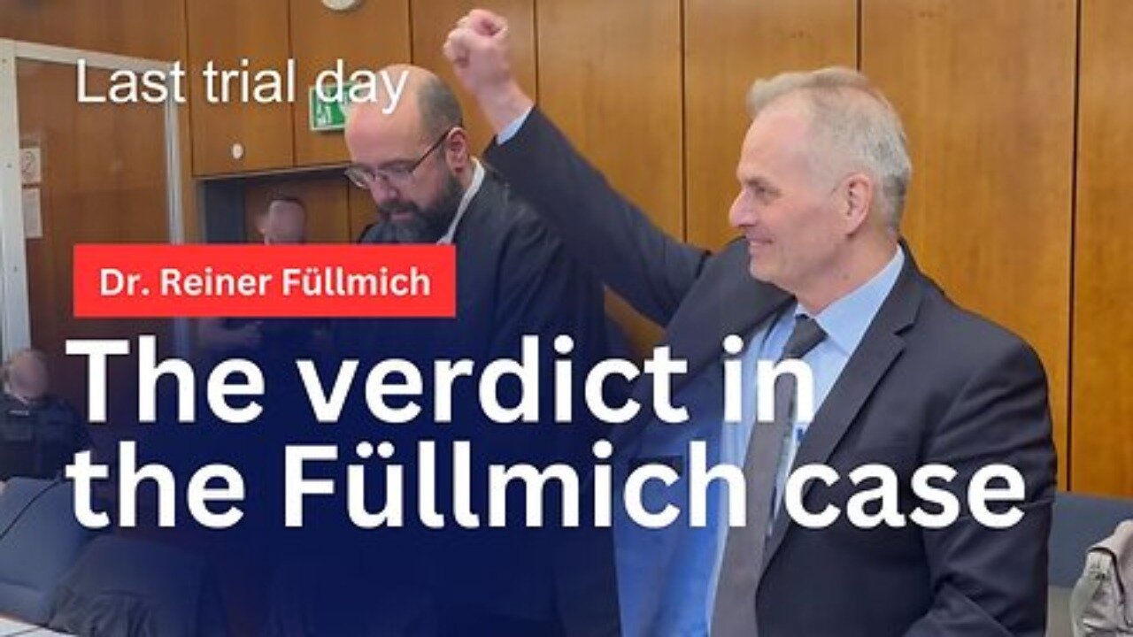 Latest Update April 2025 Reiner Fuellmich Judge Sentenced Firm 3 Years and 9 Months in Prison