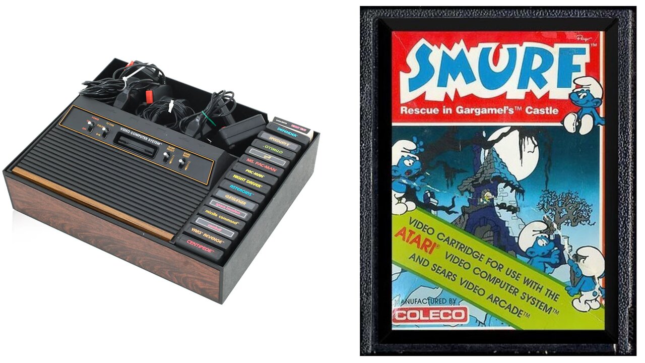 Atari 2600 - Smurf: Rescue in Gargamel's Castle