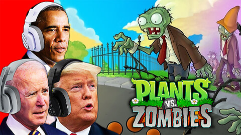 Presidents Play Plants VS Zombies