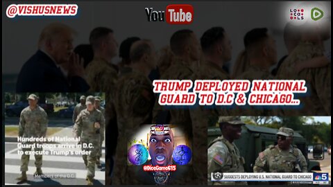 Trump Deployed National Guard To D.C & Chicago... #VishusTv 📺